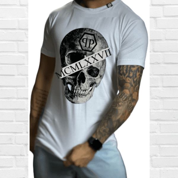 Camiseta Philipp Plein fio 40.1 com elastano - Image 5