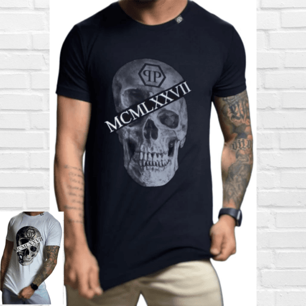 Camiseta Philipp Plein fio 40.1 com elastano